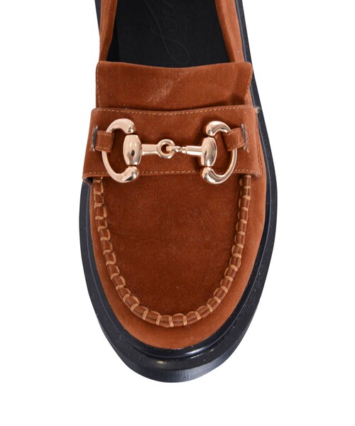 jouetie（ジュエティ）の「ビットローファー（シューズ・レディース・ブラック/ボルドー/キャメル/シルバー・M/L）」の11枚目の写真