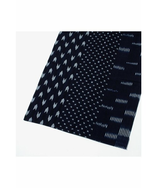 JOURNAL STANDARD（ジャーナルスタンダード）の「KASURI FABRIC / 備後絣: ストール（財布/小物・レディース・ネイビー/ネイビー A・フリー）」の7枚目の写真