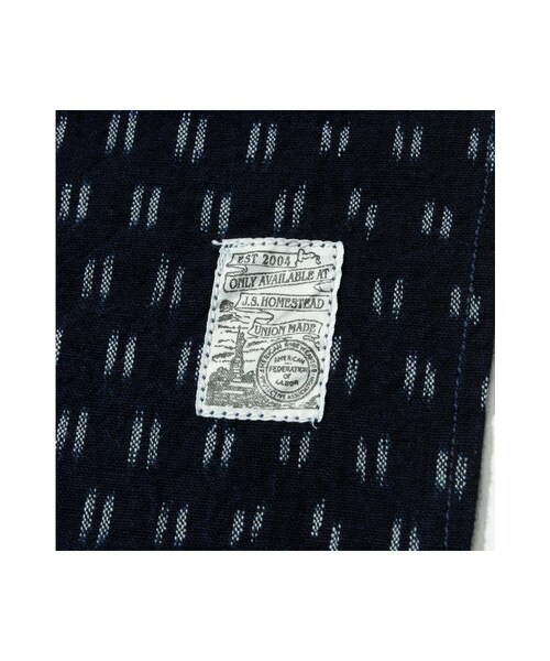JOURNAL STANDARD（ジャーナルスタンダード）の「KASURI FABRIC / 備後絣: スカーフ（財布/小物・レディース・ネイビー・フリー）」の3枚目の写真
