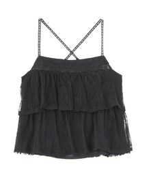 Ungrid | チュールレイヤードキャミ(トップス)