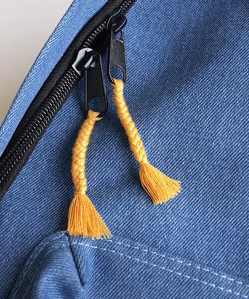 paravion（パラビオン）の「デニムエミリーリュック（ファッション雑貨・レディース・ブルー・ワンサイズ）」の5枚目の写真