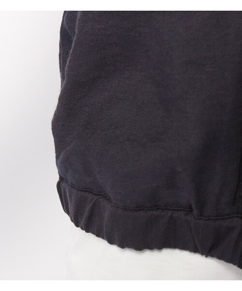 laboratory work（ラボラトリーワーク）の「センターチャックノーカラーブルゾン（ジャケット/アウター・レディース・ベージュ/カーキ/ネイビー・M）」の9枚目の写真