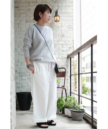 journal standard luxe コーマツイルサックパンツ　紺 journal standard luxe コーマツイルサックパンツ 紺 - メルカリ