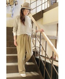 journal standard luxe コーマツイルサックパンツ　紺 JOURNAL STANDARD LUXE（ジャーナルスタンダード ラックス）の