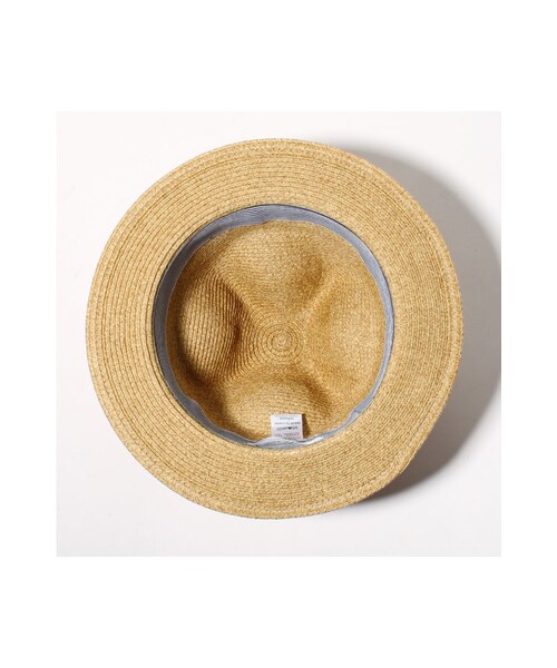 JOURNAL STANDARD relume（ジャーナルスタンダード　レリューム）の「ペーパーマウンテンハット（帽子・メンズ・ブラック/ナチュラル・フリー）」の7枚目の写真