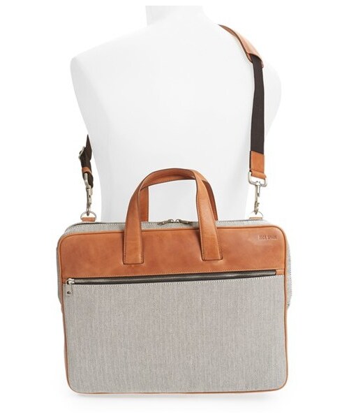 未使用JACK SPADE ビジネスバッグ ベージュ JACK SPADE（ジャックスペード）の「Jack Spade 'Bartlett' Briefcase