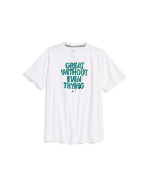 nike t shirt no logo