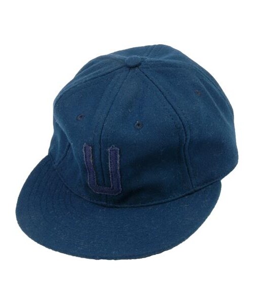 UNIVERSAL PRODUCTS（ユニバーサルプロダクツ）の「EBBETS FIELD B/B CAP（その他・メンズ・白/海軍藍）」の2枚目の写真