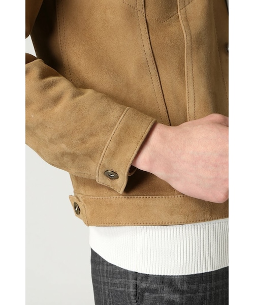 EDIFICE（エディフィス）の「ゴートスウェード 3RD Gジャン（）」 - WEAR