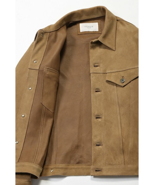 EDIFICE（エディフィス）の「ゴートスウェード 3RD Gジャン（）」 - WEAR