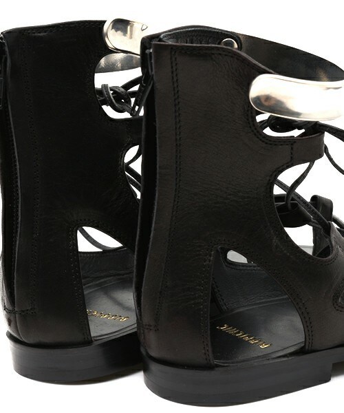 Pippichic(ピッピシック)の「PIPPI グラディエーターサンダル(サンダル・レディース・ブラック・36/37/38)」の7枚目の写真