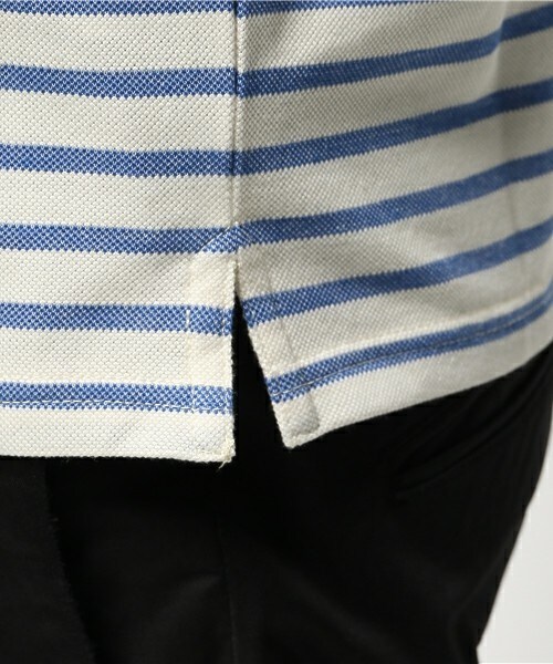 FREDY&GLOSTER（フレディアンドグロスター）の「ボートネックS/S（Tシャツ/カットソー・メンズ・ホワイト×グレー/ホワイト×ブルー/ホワイト×ネイビー・MEDIUM/LARGE）」の9枚目の写真