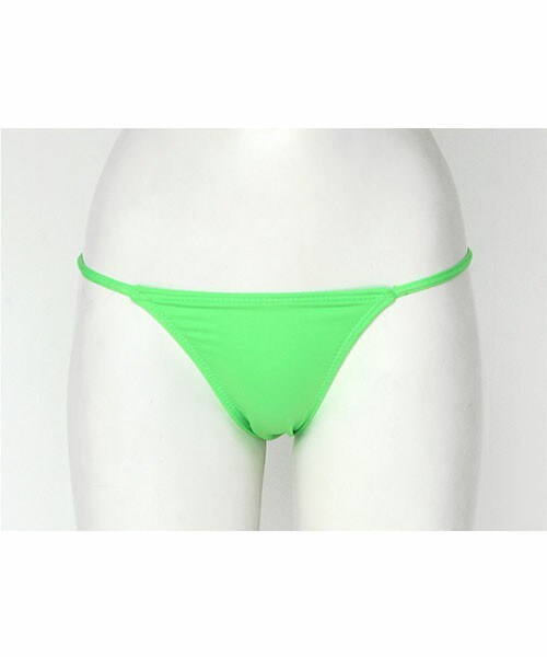 DHOLIC（ディーホリック）の「レイヤードブラジリアンショーツ（水着・レディース・ネオンオレンジ/グラスグリーン/ブルー/ネイビー・FREE）」の2枚目の写真