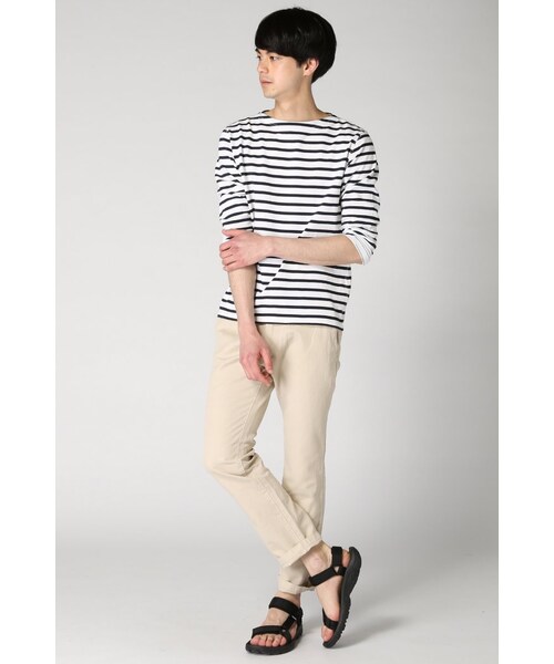 JOURNAL STANDARD relume(ジャーナルスタンダード レリューム)の「C/L 66キャンバスパンツ(パンツ・メンズ・ホワイト/ベージュ/カーキ/ネイビー/ネイビー B・S/M/L/XL)」の22枚目の写真