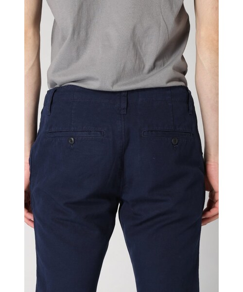 JOURNAL STANDARD relume(ジャーナルスタンダード レリューム)の「C/L 66キャンバスパンツ(パンツ・メンズ・ホワイト/ベージュ/カーキ/ネイビー/ネイビー B・S/M/L/XL)」の11枚目の写真
