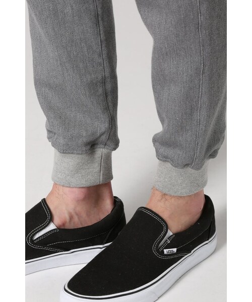JOURNAL STANDARD（ジャーナルスタンダード）の「ツイルストレッチライトリブPT（パンツ・メンズ・グレーA/ホワイト/ブルー・S/M/L）」の10枚目の写真