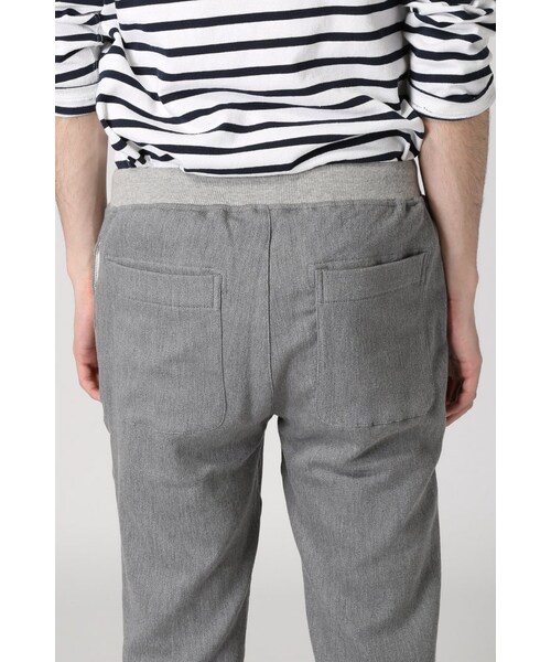 JOURNAL STANDARD（ジャーナルスタンダード）の「ツイルストレッチライトリブPT（パンツ・メンズ・グレーA/ホワイト/ブルー・S/M/L）」の8枚目の写真