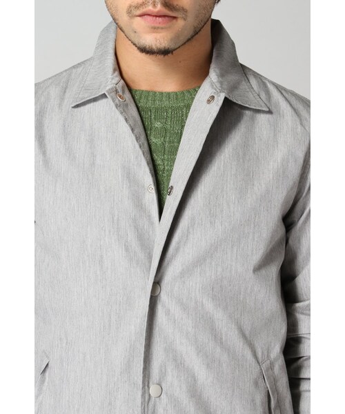 JOURNAL STANDARD（ジャーナルスタンダード）の「コットンコーティングコーチジャケット（ジャケット/アウター・メンズ・グレーA/ナチュラル/ネイビー・M/L）」の7枚目の写真