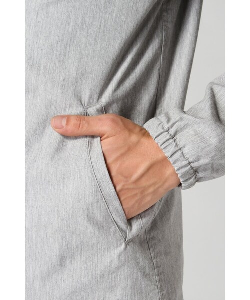 JOURNAL STANDARD（ジャーナルスタンダード）の「コットンコーティングコーチジャケット（ジャケット/アウター・メンズ・グレーA/ナチュラル/ネイビー・M/L）」の9枚目の写真