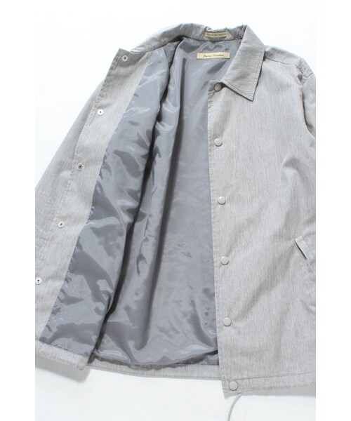 JOURNAL STANDARD（ジャーナルスタンダード）の「コットンコーティングコーチジャケット（ジャケット/アウター・メンズ・グレーA/ナチュラル/ネイビー・M/L）」の14枚目の写真