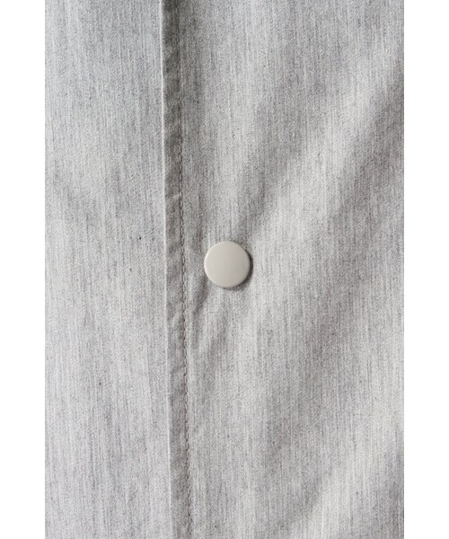 JOURNAL STANDARD（ジャーナルスタンダード）の「コットンコーティングコーチジャケット（ジャケット/アウター・メンズ・グレーA/ナチュラル/ネイビー・M/L）」の12枚目の写真