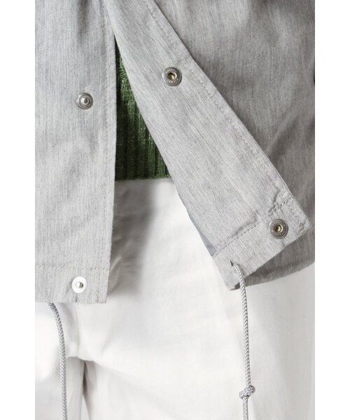 JOURNAL STANDARD（ジャーナルスタンダード）の「コットンコーティングコーチジャケット（ジャケット/アウター・メンズ・グレーA/ナチュラル/ネイビー・M/L）」の11枚目の写真