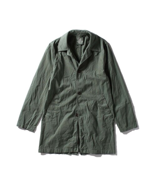 SAVE KHAKI UNITED(セーブカーキユナイテッド)の「TRENCH MIL(ジャケット/アウター・メンズ・キャメル/ベージュ/カーキ/ネイビー・XS/S)」の3枚目の写真