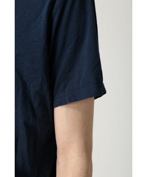 SAVE KHAKI UNITED（セーブカーキユナイテッド）の「S/S V-NECK TEE（トップス・メンズ・ブラック/グレー/ホワイト/ネイビー/ネイビー B/ピンク A・XS/S）」の12枚目の写真