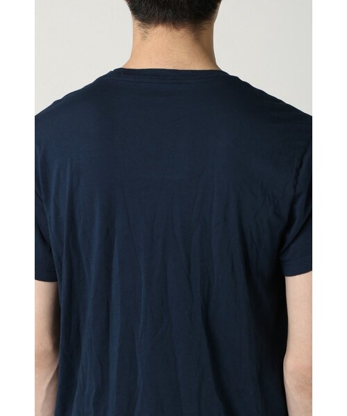 SAVE KHAKI UNITED（セーブカーキユナイテッド）の「S/S V-NECK TEE（トップス・メンズ・ブラック/グレー/ホワイト/ネイビー/ネイビー B/ピンク A・XS/S）」の11枚目の写真