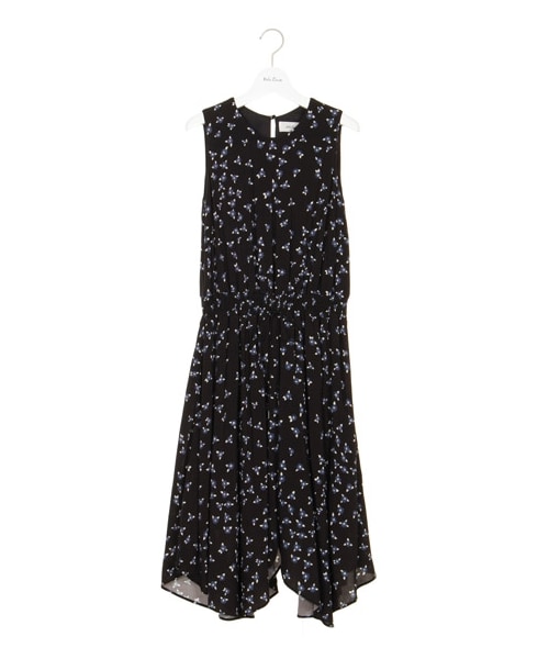 Mila Owen(ミラオーウェン)の「小花柄OP(膝丈ワンピース・レディース・YEL/KKI/BLK・0/1)」の3枚目の写真