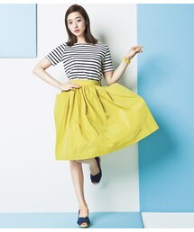 PEACH JOHN | ＰＪ／ボーダーボートネック半袖Ｔ(トップス)