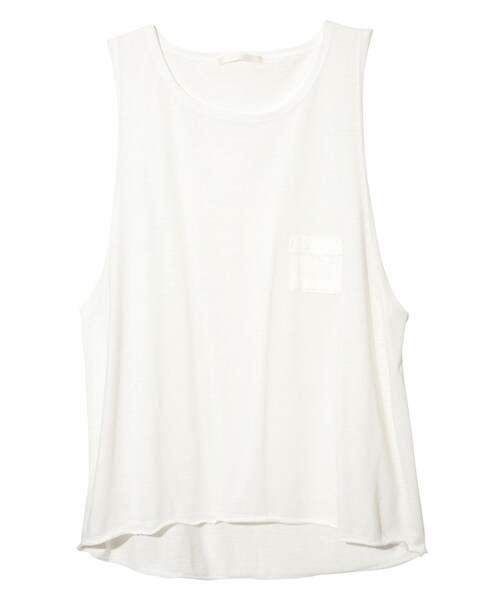 PEACH JOHN（ピーチジョン）の「ＰＪ／サマーサイドオープンタンク（トップス・レディース・ブラック/オフホワイト/ネイビー・S/M/M/L）」の2枚目の写真