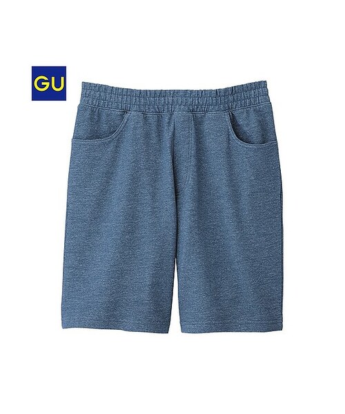 GU(ジーユー)の「(GU)スウェットショートパンツ(MEN ⁄ ショートパンツ・ハーフパンツ・メンズ・WHITE/BLACK/BLUE・L/XL/S/M)」の3枚目の写真