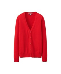 UNIQLO | WOMEN UVカットVネックカーディガン（長袖）(トップス)