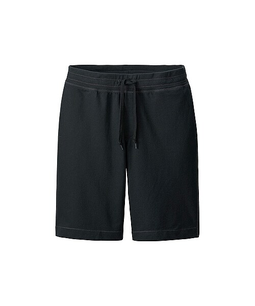 UNIQLO（ユニクロ）の「MEN カットソーイージショートパンツ（ショートパンツ・メンズ・WHITE/BLACK/RED/NAVY/GRAY/BLUE・3XL/L/M/S/XL/4XL/XXL）」の2枚目の写真