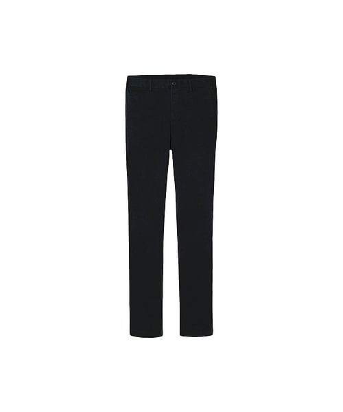 UNIQLO（ユニクロ）の「MEN スリムフィットノータックチノ（ロングパンツ・メンズ・DARK GREEN/BEIGE/NAVY/BLACK/WHITE・88/105/70/82/95/120/100/85/91/73/115/79/76/110）」の5枚目の写真