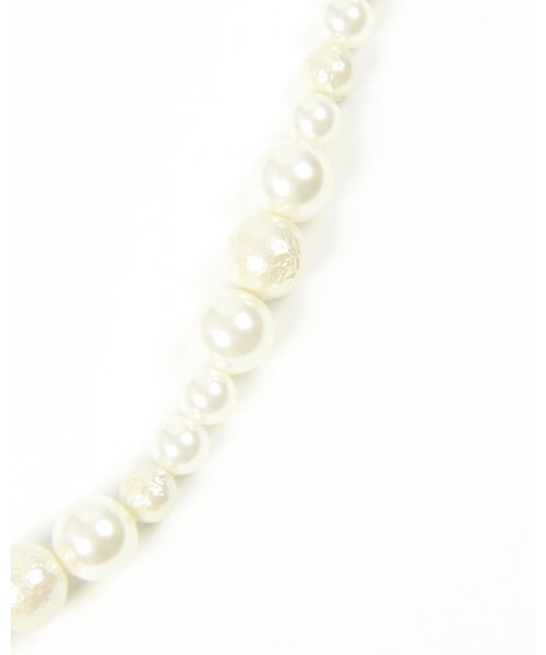 VICKY（ビッキー）の「トロピカルチャームネックレス（アクセサリー・レディース・ホワイト・F）」の3枚目の写真