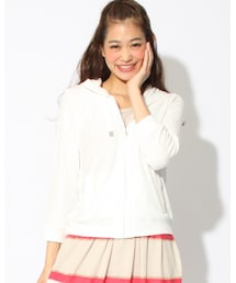 VICKY | ヴィスコースパイル7分パーカー(トップス)