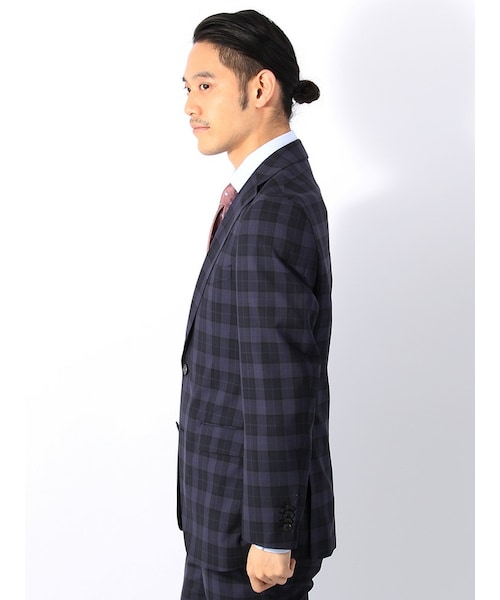 THE SUIT COMPANY チェック柄 スーツジャケット