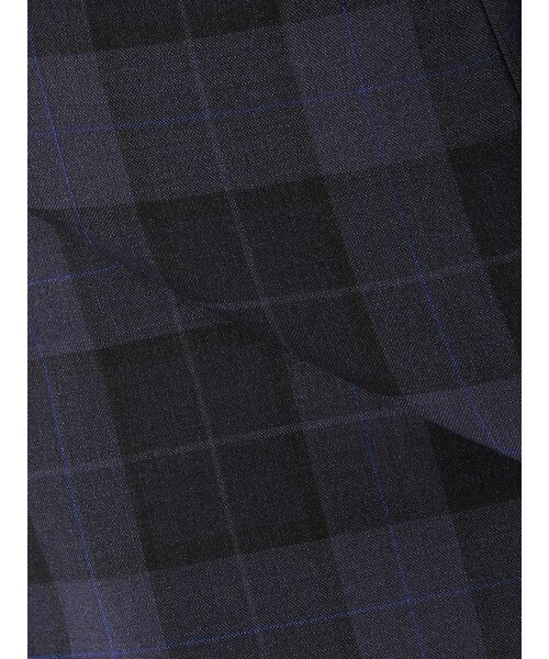 【極美品✨️】ザスーツカンパニー ビジネス セットアップ チェック柄 紺 THE SUIT COMPANY（ザ・スーツカンパニー）の「【SILK WEAVE】セレクト