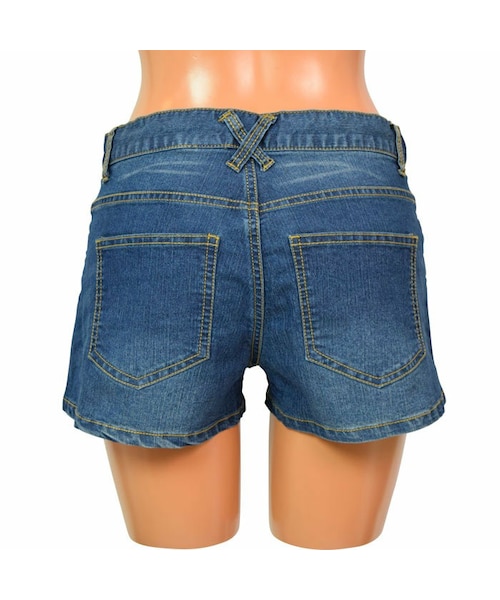 AI（アイ）の「ビーチデニム ショートパンツ Ｓ/Ｍ／Ｌ/ＬＬ（水着/着物・浴衣・レディース・ブルー/ネイビー・S/M/L/LL）」の5枚目の写真