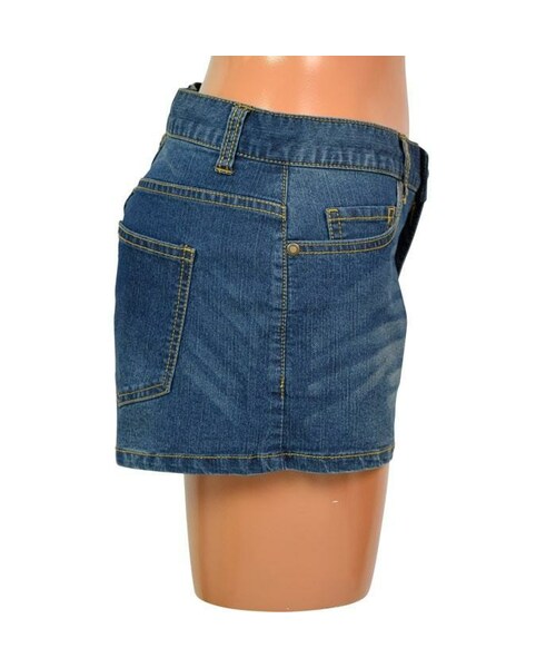 AI（アイ）の「ビーチデニム ショートパンツ Ｓ/Ｍ／Ｌ/ＬＬ（水着/着物・浴衣・レディース・ブルー/ネイビー・S/M/L/LL）」の4枚目の写真