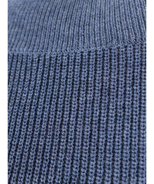 31 Sons de mode（トランテアン　ソン　ドゥ　モード）の「１２Ｇ片畦リブボートネックノースリプルオーバー（トップス・レディース・オフホワイト/ライトグレー/インディゴブルー・36）」の12枚目の写真