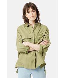 TOPSHOP | Topshop Oversize Chambray Shirt(シャツ/ブラウス)