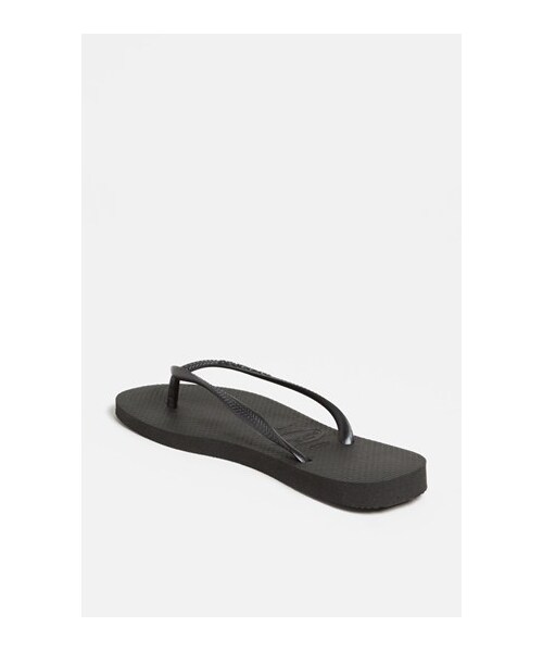 havaianas（ハワイアナス）の「Havaianas 'Slim' Flip Flop (Women)（サンダル・レディース・Black・39 BR/37 BR/35 BR/41 BR）」の6枚目の写真
