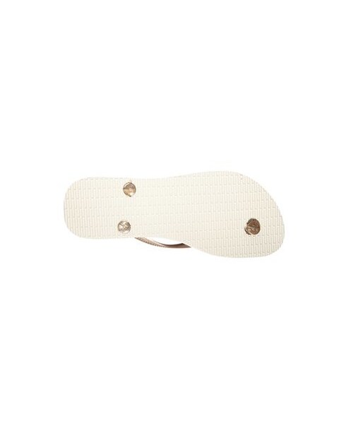 havaianas(ハワイアナス)の「Havaianas 'Slim Logo' Metallic Flip Flop (Women)(サンダル・レディース・Beige・35 BR/41 BR/37 BR/39 BR)」の3枚目の写真
