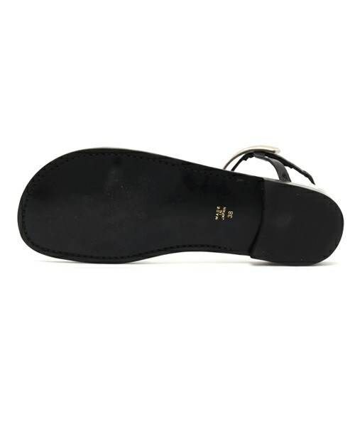 Pippichic(ピッピシック)の「PIPPI アンクルプラットフォームサンダル(サンダル・レディース・ブラック・37/38/36)」の4枚目の写真