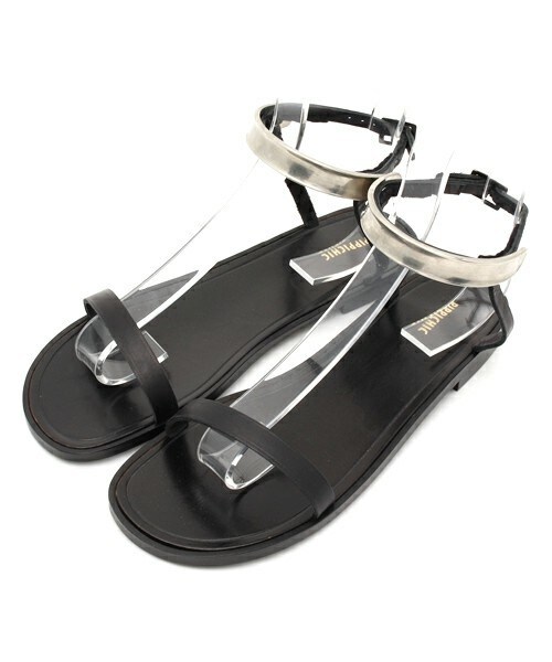 Pippichic(ピッピシック)の「PIPPI アンクルプラットフォームサンダル(サンダル・レディース・ブラック・37/38/36)」の2枚目の写真