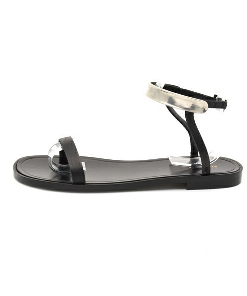 Pippichic(ピッピシック)の「PIPPI アンクルプラットフォームサンダル(サンダル・レディース・ブラック・37/38/36)」の3枚目の写真