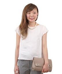 fredy emue | フランダースリネン半袖プルオーバー(シャツ/ブラウス)